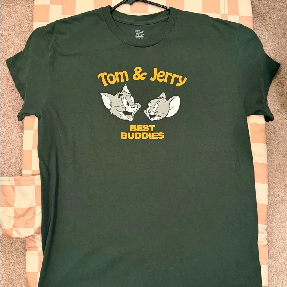 Tom & Jerry Best Buddies T-Shirt - Picture 1 of 4